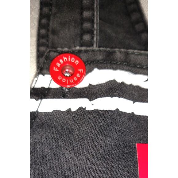 Highsbury Baby Black Overalls City Boy London UK Dungarees Newborn 0-6 Months - Picture 3 of 11